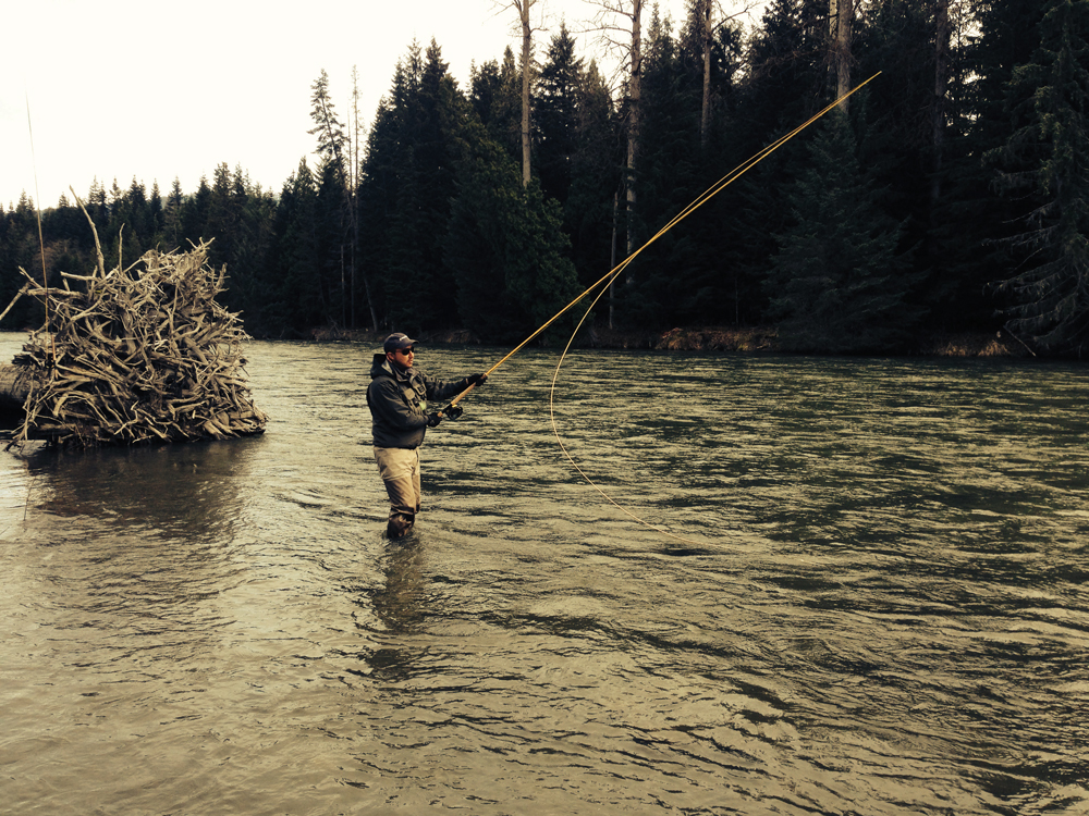 The Skeena River is a prime salmon spot